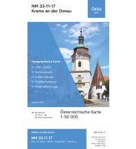 Hiking Maps Lower Austria BEV-Karte 4317, Krems an der Donau 1:50.000 BEV – Bundesamt für Eich- und Vermessungswesen