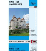 Wanderkarten Niederösterreich BEV-Karte 5321, Gänserndorf 1:50.000 BEV – Bundesamt für Eich- und Vermessungswesen