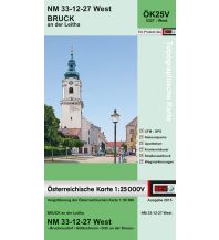 Wanderkarten Niederösterreich BEV-Karte 5327-West, Bruck an der Leitha 1:25.000 BEV – Bundesamt für Eich- und Vermessungswesen