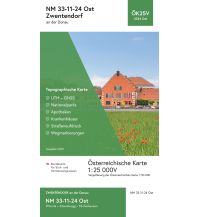 Wanderkarten Niederösterreich BEV-Karte 4324-Ost, Zwentendorf an der Donau 1:25.000  BEV – Bundesamt für Eich- und Vermessungswesen