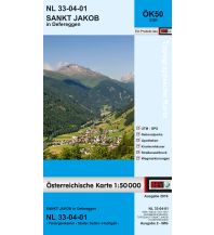 Wanderkarten Tirol BEV-Karte 3101, Sankt Jakob in Defereggen 1:50.000 BEV – Bundesamt für Eich- und Vermessungswesen
