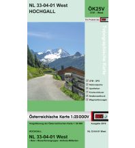 Wanderkarten Tirol BEV-Karte 3101-West, Hochgall 1:25.000 BEV – Bundesamt für Eich- und Vermessungswesen