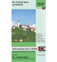 Wanderkarten Kärnten BEV-Karte 4102-West, Althofen 1:25.000 BEV – Bundesamt für Eich- und Vermessungswesen