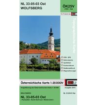 Wanderkarten Kärnten BEV-Karte 4103-Ost, Wolfsberg 1:25.000 BEV – Bundesamt für Eich- und Vermessungswesen