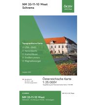 Wanderkarten Niederösterreich BEV-Karte 4310-West, Schrems 1:25.000 BEV – Bundesamt für Eich- und Vermessungswesen