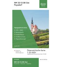 Wanderkarten Niederösterreich BEV-Karte 5308-Ost, Poysdorf 1:25.000 BEV – Bundesamt für Eich- und Vermessungswesen