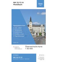 Wanderkarten Niederösterreich BEV-Karte 5314, Mistelbach 1:50.000 BEV – Bundesamt für Eich- und Vermessungswesen