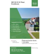 Wanderkarten Niederösterreich BEV-Karte 5314-West, Ernstbrunn 1:25.000 BEV – Bundesamt für Eich- und Vermessungswesen