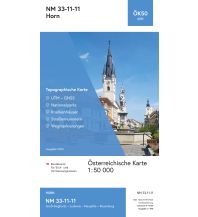 Wanderkarten Niederösterreich BEV-Karte 4311, Horn 1:50.000 BEV – Bundesamt für Eich- und Vermessungswesen