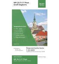 Wanderkarten Niederösterreich BEV-Karte 4311-West, Groß-Siegharts 1:25.000 BEV – Bundesamt für Eich- und Vermessungswesen