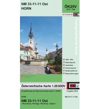 Wanderkarten Niederösterreich BEV-Karte 4311-Ost, Horn 1:25.000 BEV – Bundesamt für Eich- und Vermessungswesen