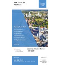 Wanderkarten Niederösterreich BEV-Karte 4322, Pöchlarn 1:50.000 BEV – Bundesamt für Eich- und Vermessungswesen