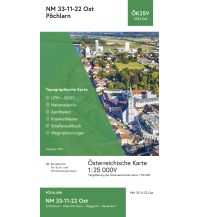 Wanderkarten Niederösterreich BEV-Karte 4322-Ost, Pöchlarn 1:25.000 BEV – Bundesamt für Eich- und Vermessungswesen
