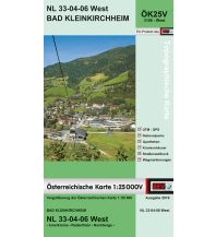 Wanderkarten Kärnten BEV-Karte 3106-West, Bad Kleinkirchheim 1:25.000 BEV – Bundesamt für Eich- und Vermessungswesen