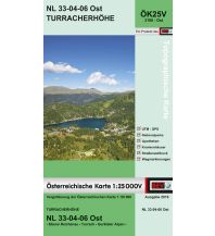 Wanderkarten Steiermark BEV-Karte 3106-Ost, Turracherhöhe 1:25.000 BEV – Bundesamt für Eich- und Vermessungswesen