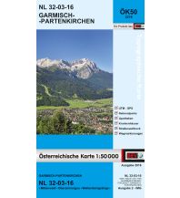 Hiking Maps BEV-Karte 2216, Garmisch-Partenkirchen, 1:50.000 BEV – Bundesamt für Eich- und Vermessungswesen