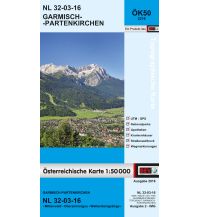 Wanderkarten Tirol BEV-Karte 2216, Garmisch-Partenkirchen, 1:50.000 BEV – Bundesamt für Eich- und Vermessungswesen