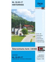 Wanderkarten Tirol BEV-Karte 2217, Hinterriß 1:50.000 BEV – Bundesamt für Eich- und Vermessungswesen