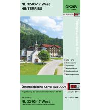 Wanderkarten Tirol BEV-Karte 2217-West, Hinterriß 1:25.000 BEV – Bundesamt für Eich- und Vermessungswesen