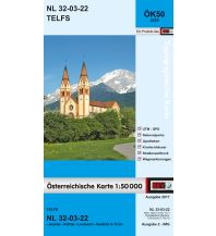 Hiking Maps Tyrol BEV-Karte 2222, Telfs 1:50.000 BEV – Bundesamt für Eich- und Vermessungswesen