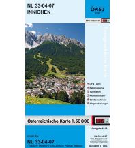 Wanderkarten Südtirol & Dolomiten BEV-Karte 3107, Innichen 1:50.000 BEV – Bundesamt für Eich- und Vermessungswesen