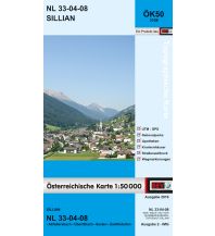 Wanderkarten Osttirol BEV-Karte 3108, Sillian 1:50.000 BEV – Bundesamt für Eich- und Vermessungswesen