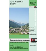 Wanderkarten Tirol BEV-Karte 3108-West, Sillian 1:25.000 BEV – Bundesamt für Eich- und Vermessungswesen