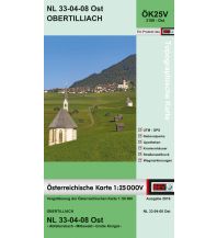 Wanderkarten Tirol BEV-Karte 3108-Ost, Obertilliach 1:25.000 BEV – Bundesamt für Eich- und Vermessungswesen