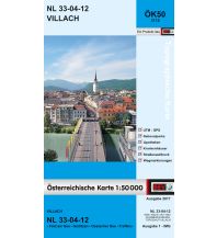 Wanderkarten Kärnten BEV-Karte 3112, Villach 1:50.000 BEV – Bundesamt für Eich- und Vermessungswesen