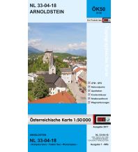 Wanderkarten Kärnten BEV-Karte 3118, Arnoldstein 1:50.000 BEV – Bundesamt für Eich- und Vermessungswesen