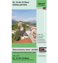 Hiking Maps Carinthia BEV-Karte 3118-West, Arnoldstein 1:25.000 BEV – Bundesamt für Eich- und Vermessungswesen