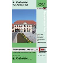 Wanderkarten Kärnten BEV-Karte 4108-Ost, Völkermarkt 1:25.000 BEV – Bundesamt für Eich- und Vermessungswesen