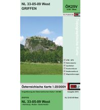 Hiking Maps Carinthia BEV-Karte 4109-West, Griffen 1:25.000 BEV – Bundesamt für Eich- und Vermessungswesen