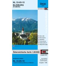 Wanderkarten Kärnten BEV-Karte 4115, Bleiburg/Pliberk 1:50.000 BEV – Bundesamt für Eich- und Vermessungswesen