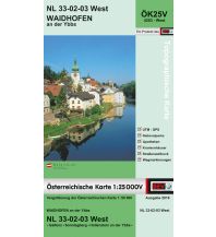 Wanderkarten Oberösterreich BEV-Karte 4203-West, Waidhofen an der Ybbs 1:25.000 BEV – Bundesamt für Eich- und Vermessungswesen