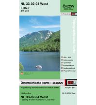 Hiking Maps Lower Austria BEV-Karte 4204-West, Lunz am See 1:25.000 BEV – Bundesamt für Eich- und Vermessungswesen