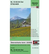 Hiking Maps Lower Austria BEV-Karte 4204-Ost, Ötscher 1:25.000 BEV – Bundesamt für Eich- und Vermessungswesen