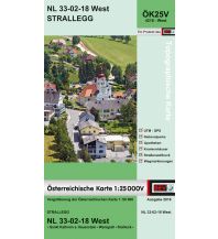 Wanderkarten Steiermark BEV-Karte 4218-West, Strallegg 1:25.000 BEV – Bundesamt für Eich- und Vermessungswesen