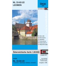 Wanderkarten Steiermark BEV-Karte 4222, Leoben 1:50.000 BEV – Bundesamt für Eich- und Vermessungswesen