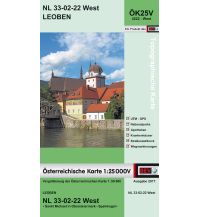 Wanderkarten Steiermark BEV-Karte 4222-West, Leoben 1:25.000 BEV – Bundesamt für Eich- und Vermessungswesen