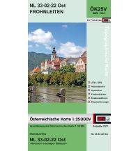 Wanderkarten Steiermark BEV-Karte 4222-Ost, Frohnleiten 1:25.000 BEV – Bundesamt für Eich- und Vermessungswesen