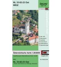 Wanderkarten Steiermark BEV-Karte 4223-Ost, Weiz 1:25.000 BEV – Bundesamt für Eich- und Vermessungswesen