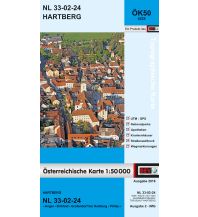 Wanderkarten Steiermark BEV-Karte 4224, Hartberg 1:50.000 BEV – Bundesamt für Eich- und Vermessungswesen