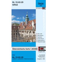 Wanderkarten Steiermark BEV-Karte 4229, Graz 1:50.000 BEV – Bundesamt für Eich- und Vermessungswesen