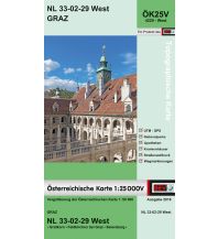 Hiking Maps Styria BEV-Karte 4229-West, Graz 1:25.000 BEV – Bundesamt für Eich- und Vermessungswesen