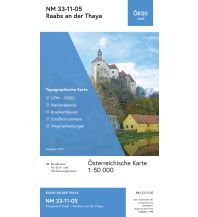 Wanderkarten Niederösterreich BEV-Karte 4305, Raabs an der Thaya 1:50.000 BEV – Bundesamt für Eich- und Vermessungswesen