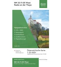 Hiking Maps Lower Austria BEV-Karte 4305-West, Raabs an der Thaya 1:25.000 BEV – Bundesamt für Eich- und Vermessungswesen