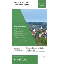Hiking Maps Lower Austria BEV-Karte 4305-Ost, Drosendorf Stadt 1:25.000 BEV – Bundesamt für Eich- und Vermessungswesen