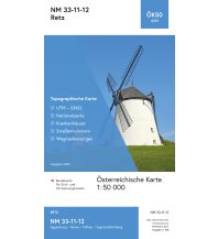 Wanderkarten Niederösterreich BEV-Karte 4312, Retz 1:50.000 BEV – Bundesamt für Eich- und Vermessungswesen