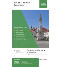 Hiking Maps Lower Austria BEV-Karte 4312-West, Eggenburg 1:25.000 BEV – Bundesamt für Eich- und Vermessungswesen